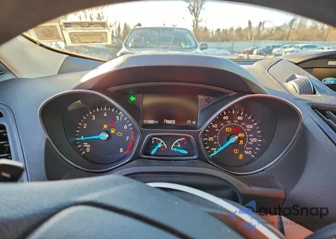 2017 Ford Escape Se из США, поврежденный, VIN 1FMCU0GD8HUD07393